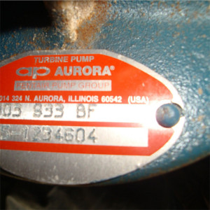 Aurora Turbine Pump