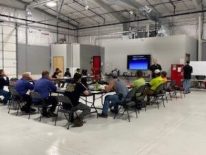 Fire University fire safety training in session